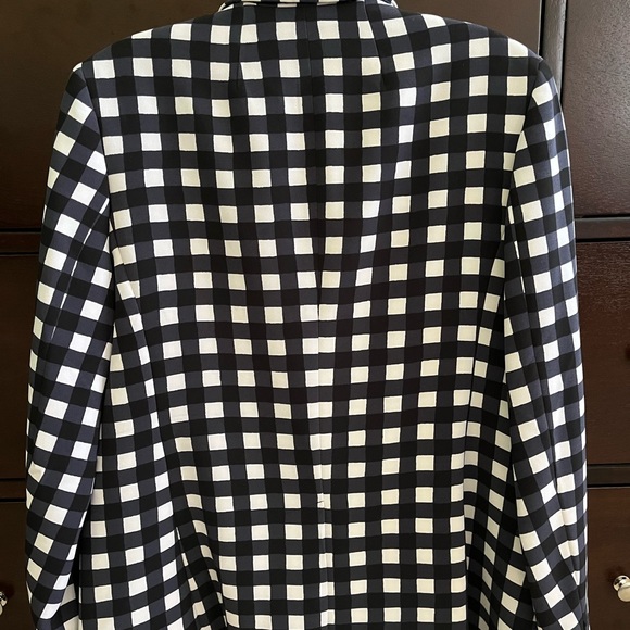 NWT Banana Republic blazer, size 6, checkered. - Picture 2 of 2